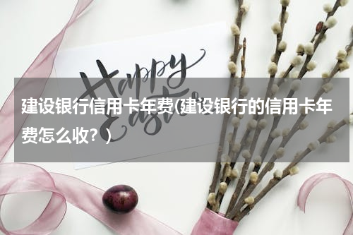 建设银行信用卡年费(建设银行的信用卡年费怎么收？)