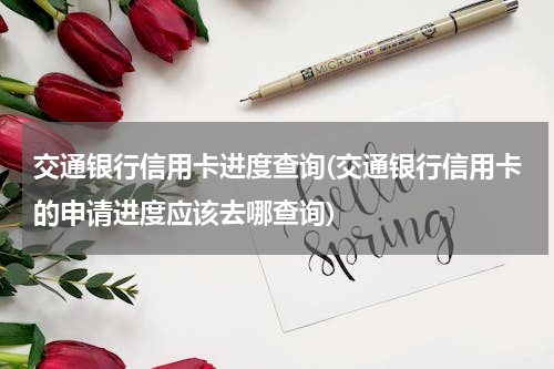 交通银行信用卡进度查询(交通银行信用卡的申请进度应该去哪查询)