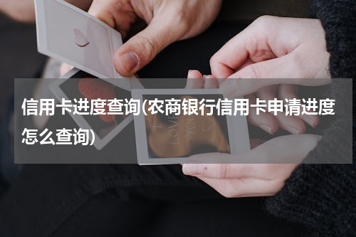 信用卡进度查询(农商银行信用卡申请进度怎么查询)