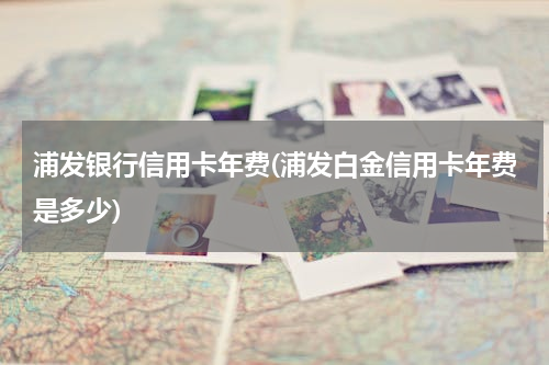 浦发银行信用卡年费(浦发白金信用卡年费是多少)