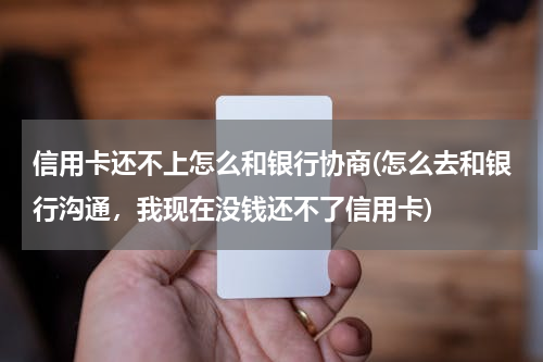 信用卡还不上怎么和银行协商(怎么去和银行沟通，我现在没钱还不了信用卡)