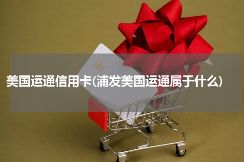 美国运通信用卡(浦发美国运通属于什么)